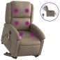 vidaXL Massagesessel mit Aufstehhilfe Elektrisch Cappuccino Kunstleder vidaXL Massagesessel mit Aufstehhilfe Elektrisch Cappuccino Kunstleder