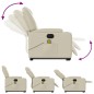 vidaXL Massagesessel mit Aufstehhilfe Elektrisch Creme Kunstleder vidaXL Massagesessel mit Aufstehhilfe Elektrisch Creme Kunstleder