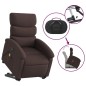 vidaXL Elektrischer Massagesessel mit Aufstehhilfe Dunkelbraun Stoff vidaXL Elektrischer Massagesessel mit Aufstehhilfe Dunkelbraun Stoff