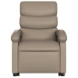 vidaXL Relaxsessel mit Aufstehhilfe Cappuccino-Braun Kunstleder vidaXL Relaxsessel mit Aufstehhilfe Cappuccino-Braun Kunstleder