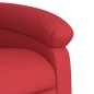vidaXL Relaxsessel mit Aufstehhilfe Elektrisch Rot Kunstleder vidaXL Relaxsessel mit Aufstehhilfe Elektrisch Rot Kunstleder