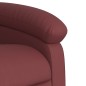 vidaXL Massagesessel mit Aufstehhilfe Elektrisch Weinrot Kunstleder vidaXL Massagesessel mit Aufstehhilfe Elektrisch Weinrot Kunstleder