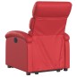 vidaXL Massagesessel mit Aufstehhilfe Rot Kunstleder vidaXL Massagesessel mit Aufstehhilfe Rot Kunstleder