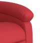 vidaXL Massagesessel mit Aufstehhilfe Rot Kunstleder vidaXL Massagesessel mit Aufstehhilfe Rot Kunstleder
