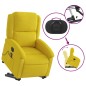 vidaXL Massagesessel mit Aufstehhilfe Elektrisch Gelb Samt vidaXL Massagesessel mit Aufstehhilfe Elektrisch Gelb Samt