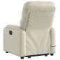 vidaXL Massagesessel mit Aufstehhilfe Creme Kunstleder vidaXL Massagesessel mit Aufstehhilfe Creme Kunstleder