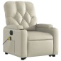 vidaXL Massagesessel mit Aufstehhilfe Elektrisch Creme Kunstleder vidaXL Massagesessel mit Aufstehhilfe Elektrisch Creme Kunstleder