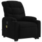 vidaXL Massagesessel mit Aufstehhilfe Schwarz Stoff vidaXL Massagesessel mit Aufstehhilfe Schwarz Stoff