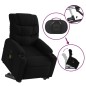 vidaXL Massagesessel mit Aufstehhilfe Schwarz Stoff vidaXL Massagesessel mit Aufstehhilfe Schwarz Stoff