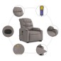 vidaXL Massagesessel mit Aufstehhilfe Taupe Stoff vidaXL Massagesessel mit Aufstehhilfe Taupe Stoff