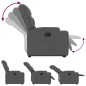 vidaXL Relaxsessel mit Aufstehhilfe Dunkelgrau Stoff vidaXL Relaxsessel mit Aufstehhilfe Dunkelgrau Stoff