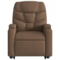 vidaXL Relaxsessel mit Aufstehhilfe Elektrisch Braun Stoff vidaXL Relaxsessel mit Aufstehhilfe Elektrisch Braun Stoff