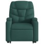 vidaXL Relaxsessel mit Aufstehhilfe Elektrisch Dunkelgrün Stoff vidaXL Relaxsessel mit Aufstehhilfe Elektrisch Dunkelgrün Stoff