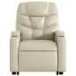 vidaXL Massagesessel mit Aufstehhilfe Creme Kunstleder vidaXL Massagesessel mit Aufstehhilfe Creme Kunstleder