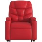 vidaXL Massagesessel mit Aufstehhilfe Rot Kunstleder vidaXL Massagesessel mit Aufstehhilfe Rot Kunstleder