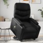 vidaXL Massagesessel mit Aufstehhilfe Elektrisch Schwarz Kunstleder vidaXL Massagesessel mit Aufstehhilfe Elektrisch Schwarz Kunstleder