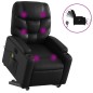 vidaXL Massagesessel mit Aufstehhilfe Elektrisch Schwarz Kunstleder vidaXL Massagesessel mit Aufstehhilfe Elektrisch Schwarz Kunstleder