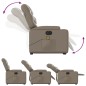 vidaXL Massagesessel mit Aufstehhilfe Elektrisch Cappuccino Kunstleder vidaXL Massagesessel mit Aufstehhilfe Elektrisch Cappuccino Kunstleder