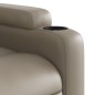 vidaXL Massagesessel mit Aufstehhilfe Elektrisch Cappuccino Kunstleder vidaXL Massagesessel mit Aufstehhilfe Elektrisch Cappuccino Kunstleder