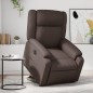 vidaXL Relaxsessel mit Aufstehhilfe Elektrisch Braun Kunstleder vidaXL Relaxsessel mit Aufstehhilfe Elektrisch Braun Kunstleder