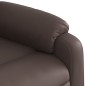 vidaXL Relaxsessel mit Aufstehhilfe Elektrisch Braun Kunstleder vidaXL Relaxsessel mit Aufstehhilfe Elektrisch Braun Kunstleder