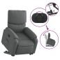 vidaXL Relaxsessel mit Aufstehhilfe Dunkelgrau Stoff vidaXL Relaxsessel mit Aufstehhilfe Dunkelgrau Stoff