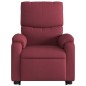 vidaXL Relaxsessel mit Aufstehhilfe Weinrot Stoff vidaXL Relaxsessel mit Aufstehhilfe Weinrot Stoff