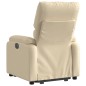 vidaXL Relaxsessel mit Aufstehhilfe Creme Stoff vidaXL Relaxsessel mit Aufstehhilfe Creme Stoff