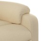 vidaXL Relaxsessel mit Aufstehhilfe Creme Stoff vidaXL Relaxsessel mit Aufstehhilfe Creme Stoff