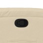 vidaXL Relaxsessel mit Aufstehhilfe Creme Stoff vidaXL Relaxsessel mit Aufstehhilfe Creme Stoff