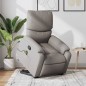 vidaXL Massagesessel mit Aufstehhilfe Taupe Stoff vidaXL Massagesessel mit Aufstehhilfe Taupe Stoff