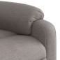 vidaXL Massagesessel mit Aufstehhilfe Taupe Stoff vidaXL Massagesessel mit Aufstehhilfe Taupe Stoff