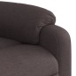 vidaXL Elektrischer Massagesessel mit Aufstehhilfe Dunkelbraun Stoff vidaXL Elektrischer Massagesessel mit Aufstehhilfe Dunkelbraun Stoff