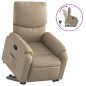 vidaXL Relaxsessel mit Aufstehhilfe Cappuccino-Braun Kunstleder vidaXL Relaxsessel mit Aufstehhilfe Cappuccino-Braun Kunstleder