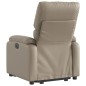vidaXL Relaxsessel mit Aufstehhilfe Cappuccino-Braun Kunstleder vidaXL Relaxsessel mit Aufstehhilfe Cappuccino-Braun Kunstleder
