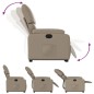 vidaXL Relaxsessel mit Aufstehhilfe Cappuccino-Braun Kunstleder vidaXL Relaxsessel mit Aufstehhilfe Cappuccino-Braun Kunstleder