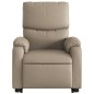 vidaXL Relaxsessel mit Aufstehhilfe Cappuccino-Braun Kunstleder vidaXL Relaxsessel mit Aufstehhilfe Cappuccino-Braun Kunstleder