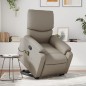 vidaXL Massagesessel mit Aufstehhilfe Cappuccino-Braun Kunstleder vidaXL Massagesessel mit Aufstehhilfe Cappuccino-Braun Kunstleder