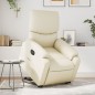 vidaXL Relaxsessel mit Aufstehhilfe Elektrisch Creme Kunstleder vidaXL Relaxsessel mit Aufstehhilfe Elektrisch Creme Kunstleder