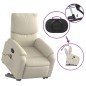 vidaXL Massagesessel mit Aufstehhilfe Elektrisch Creme Kunstleder vidaXL Massagesessel mit Aufstehhilfe Elektrisch Creme Kunstleder