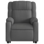 vidaXL Relaxsessel mit Aufstehhilfe Dunkelgrau Stoff vidaXL Relaxsessel mit Aufstehhilfe Dunkelgrau Stoff