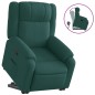 vidaXL Relaxsessel mit Aufstehhilfe Dunkelgrün Stoff vidaXL Relaxsessel mit Aufstehhilfe Dunkelgrün Stoff