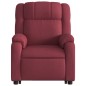vidaXL Massagesessel mit Aufstehhilfe Weinrot Stoff vidaXL Massagesessel mit Aufstehhilfe Weinrot Stoff