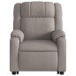 vidaXL Relaxsessel mit Aufstehhilfe Elektrisch Taupe Stoff vidaXL Relaxsessel mit Aufstehhilfe Elektrisch Taupe Stoff