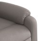 vidaXL Relaxsessel mit Aufstehhilfe Elektrisch Taupe Stoff vidaXL Relaxsessel mit Aufstehhilfe Elektrisch Taupe Stoff