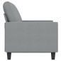 vidaXL 2-Sitzer-Sofa Hellgrau 120 cm Stoff vidaXL 2-Sitzer-Sofa Hellgrau 120 cm Stoff