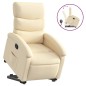 vidaXL Relaxsessel mit Aufstehhilfe Creme Stoff vidaXL Relaxsessel mit Aufstehhilfe Creme Stoff