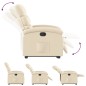vidaXL Relaxsessel mit Aufstehhilfe Creme Stoff vidaXL Relaxsessel mit Aufstehhilfe Creme Stoff
