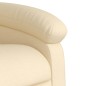 vidaXL Relaxsessel mit Aufstehhilfe Creme Stoff vidaXL Relaxsessel mit Aufstehhilfe Creme Stoff