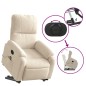 vidaXL Massagesessel mit Aufstehhilfe Beige Mikrofasergewebe vidaXL Massagesessel mit Aufstehhilfe Beige Mikrofasergewebe